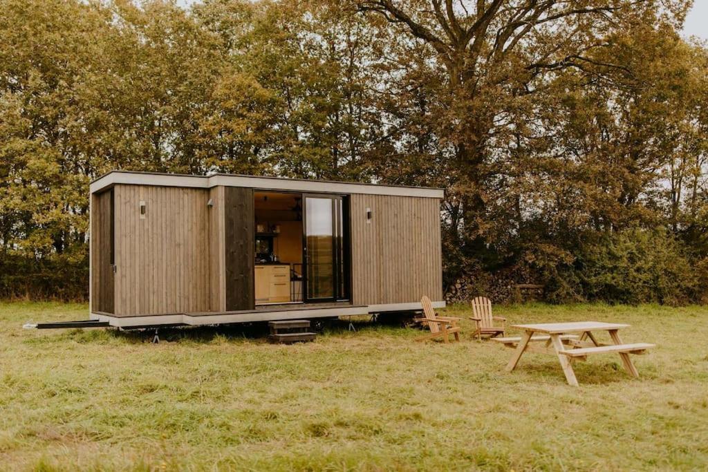 Parcel Tiny House I L'Arche Des Hays Villa Les Hays Exterior photo